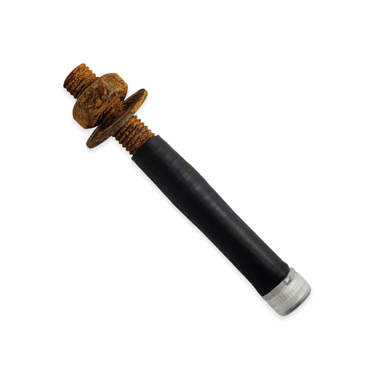 Geocaching Rusty Bolt Cache – Rostiger Schraubbolzen mit Nano-Behälter | Devious Urban Cache