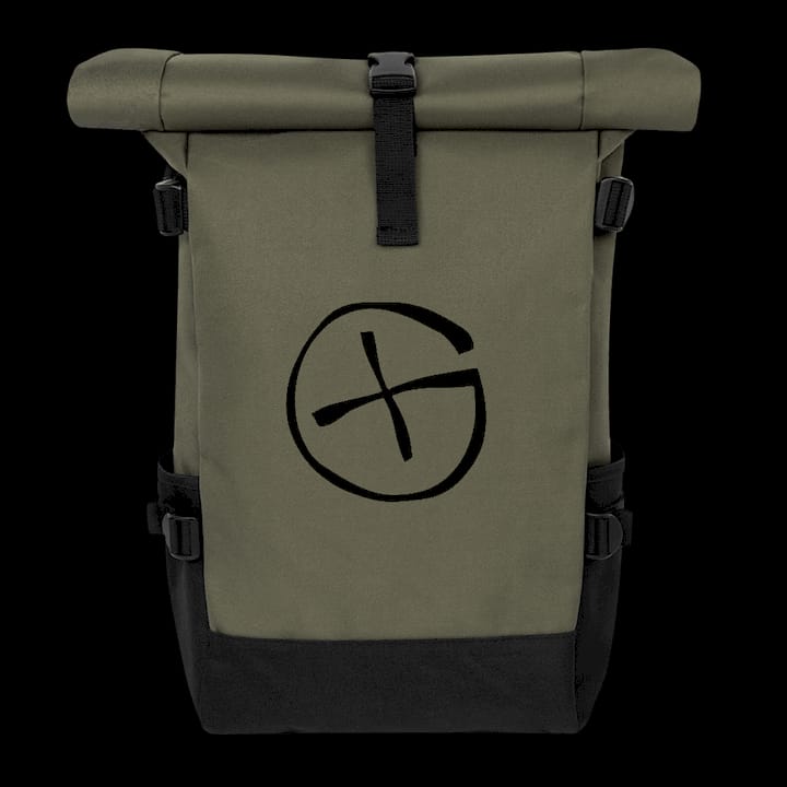 Roll Top Backpack für Geocacher – mit Opencaching‑Logo