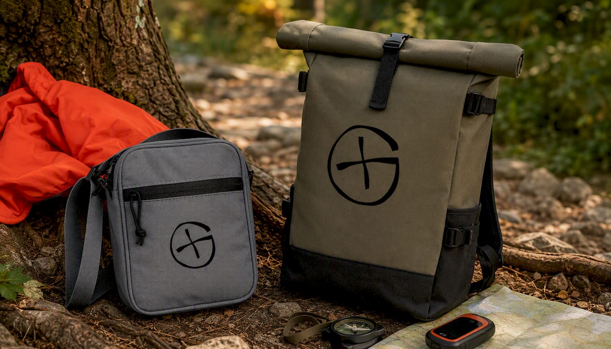 🎒 Crossbody Bag für Geocacher – mit Opencaching‑Logo