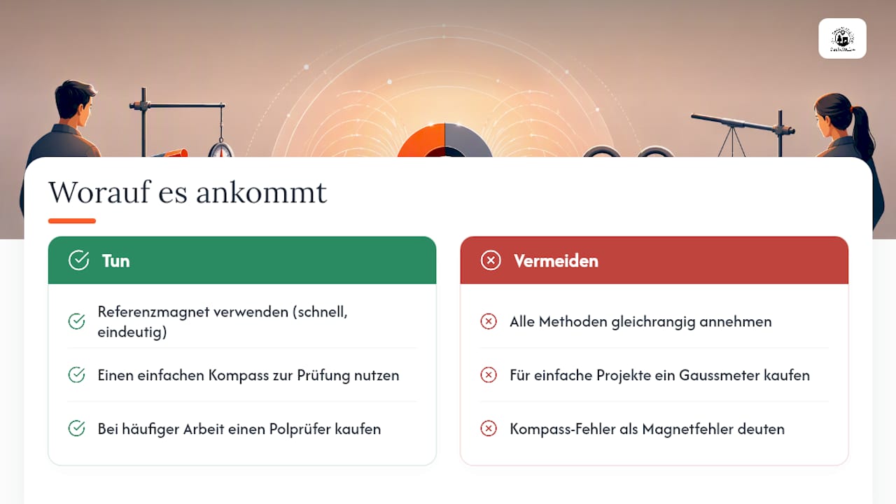 Was beim Prüfen der Polarität wirklich zählt — overview diagram