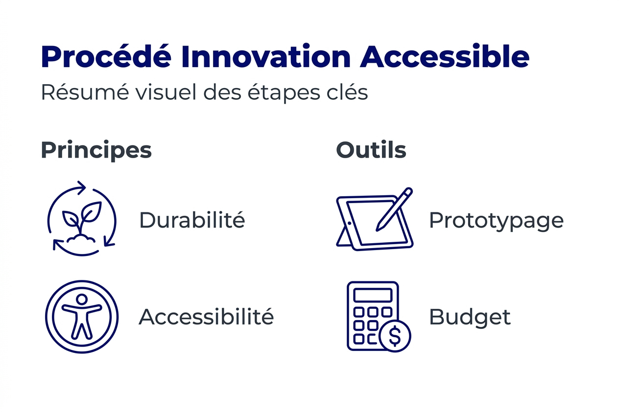 Une infographie claire pour comprendre facilement le processus d’innovation