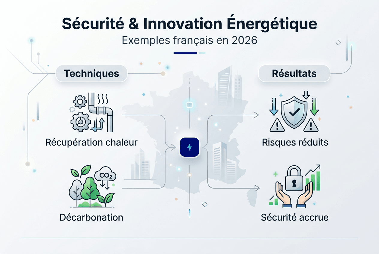 Infographie : les dernières avancées en matière d’innovation énergétique et de sécurité en France