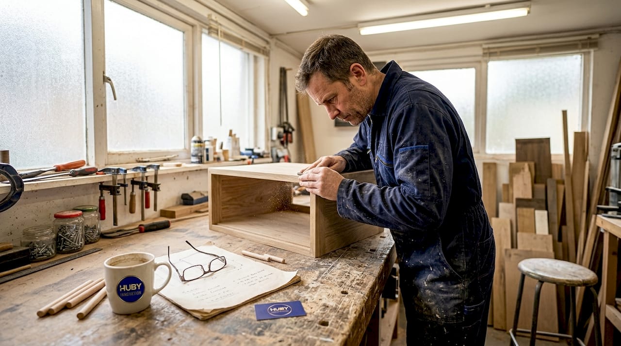 Artisan spécialisé dans la restauration de meubles en bois recyclé et durable