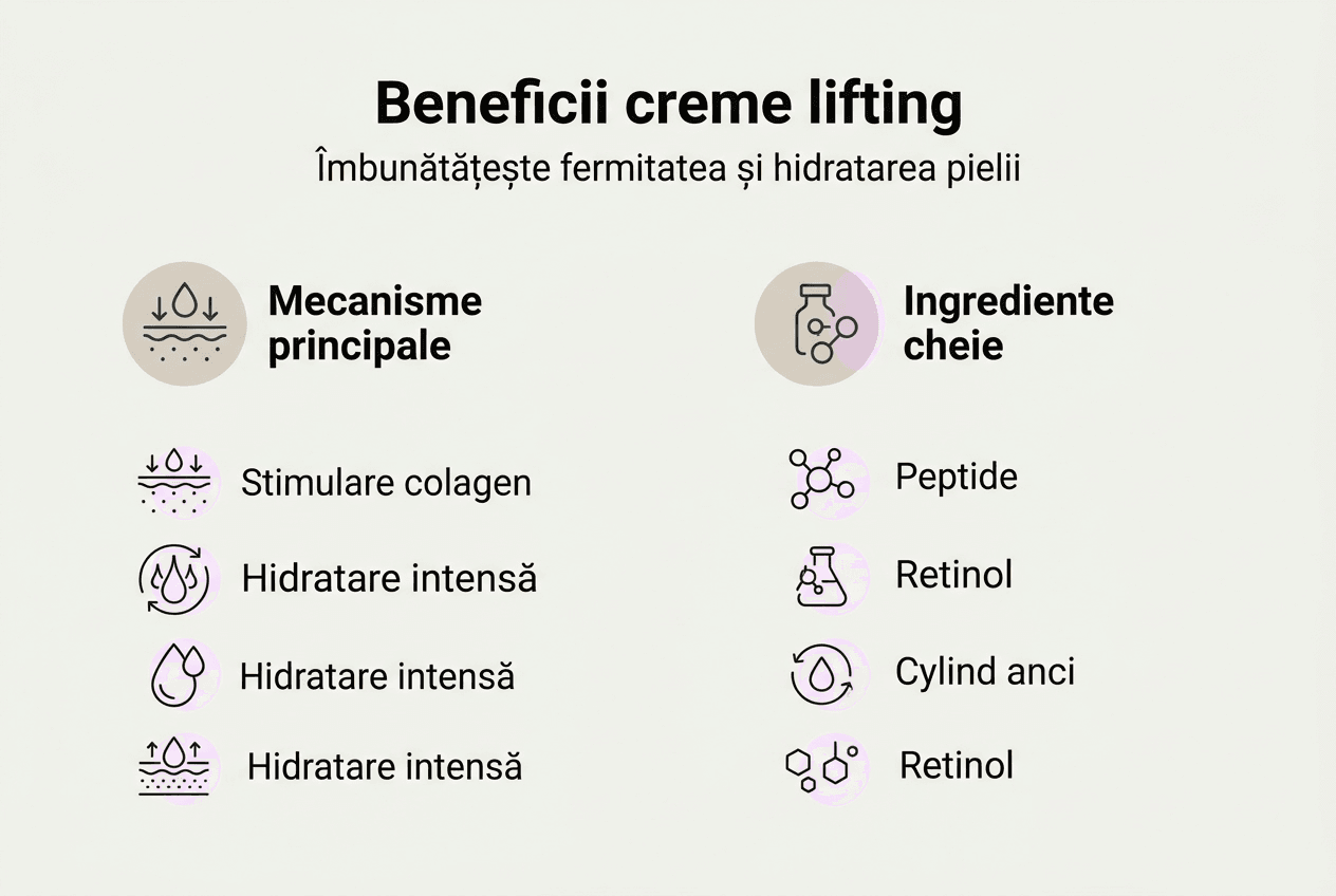 Infografic: De ce să alegi cremele cu efect de lifting