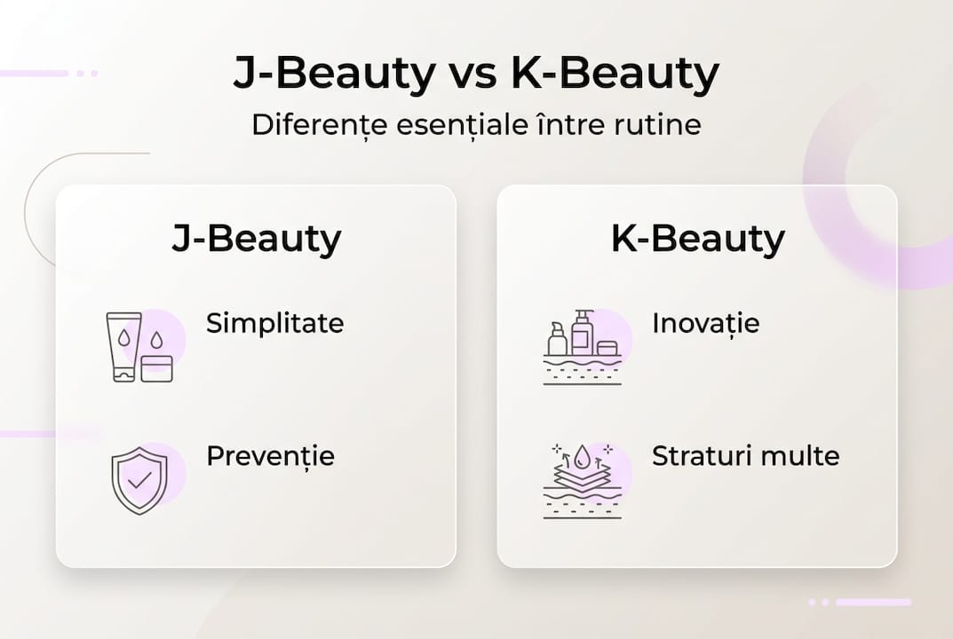 Infografic: principalele diferențe dintre J-Beauty și K-Beauty
