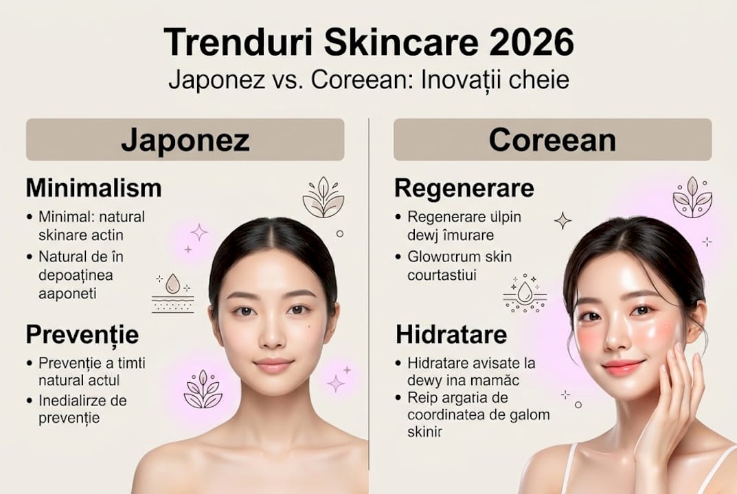 Infografic: Tendințele japoneze și coreene care vor domina anul 2026