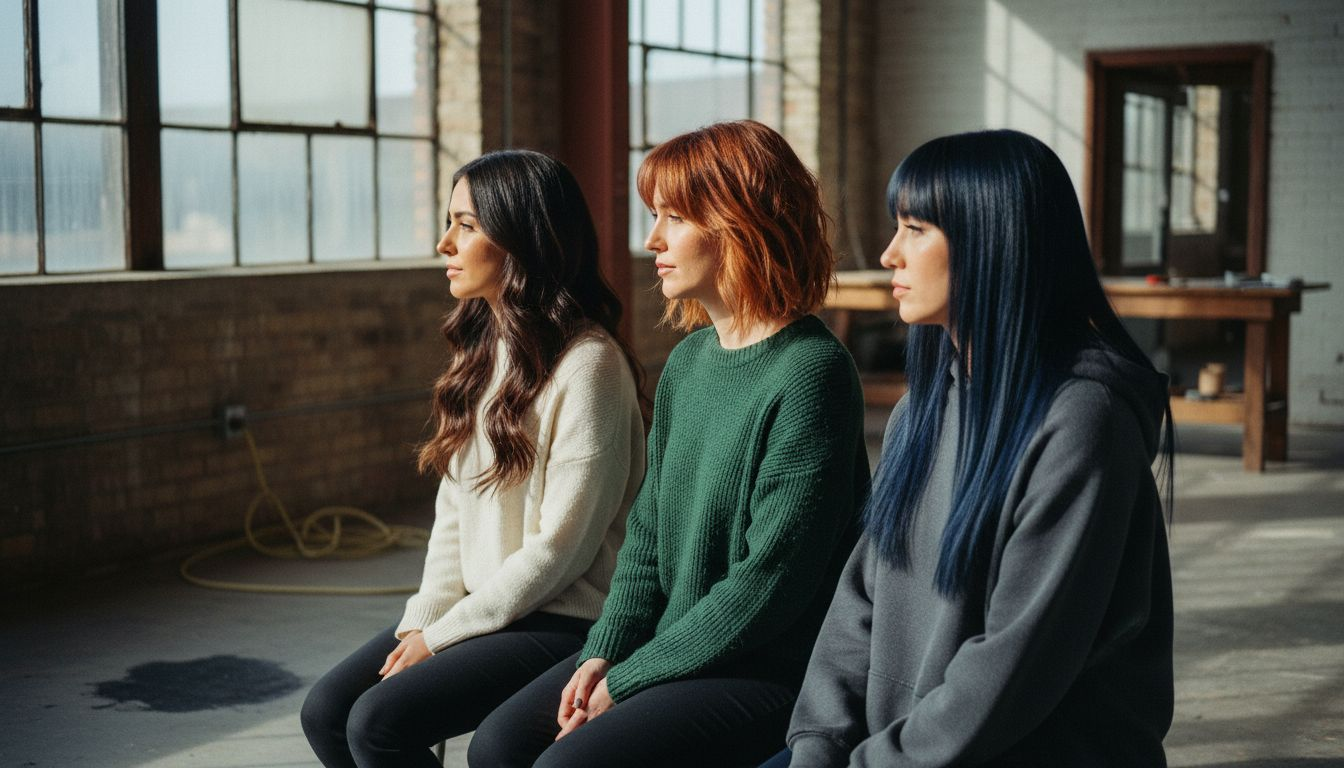 Vergleich der aktuellen Trendnuancen für braunes Haar – Inspirationen und Modelle im Überblick