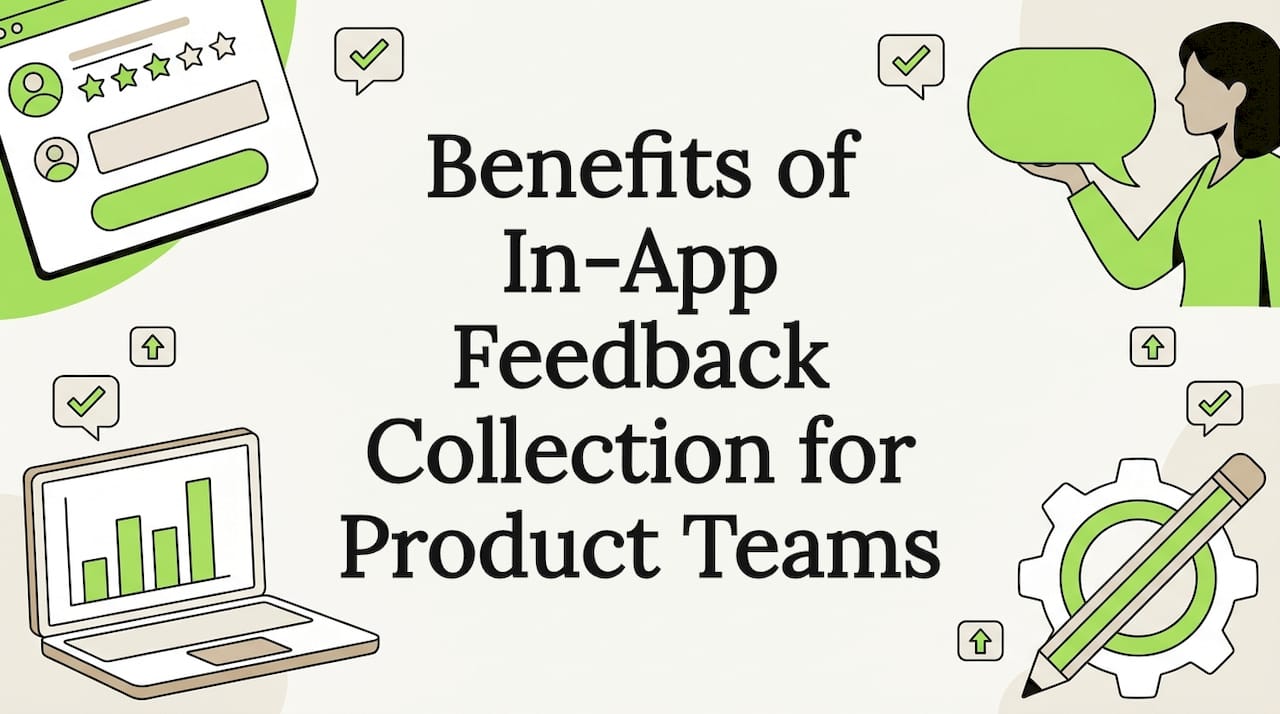 Benefits of In-App Feedback Collection for Product Teams