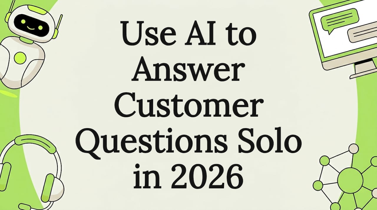 Use AI to Answer Customer Questions Solo in 2026