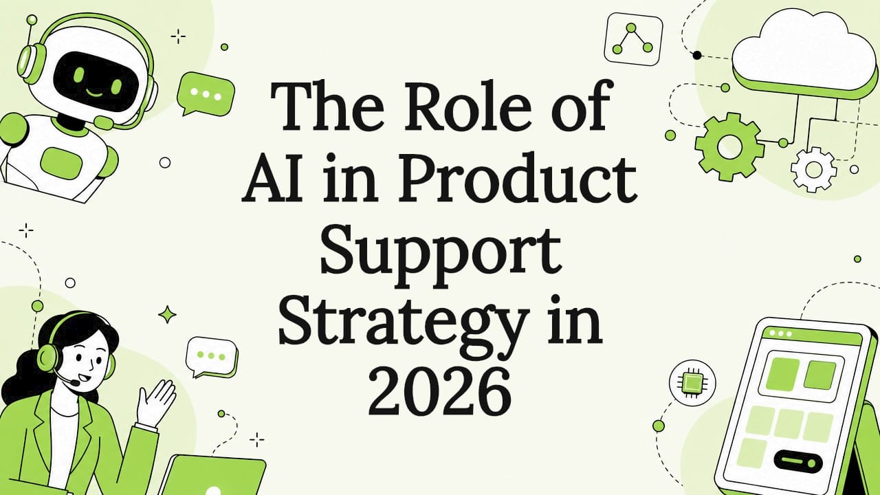 The Role of AI in Product Support Strategy in 2026