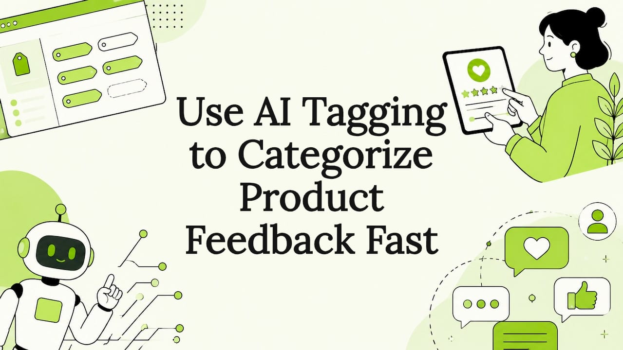 Use AI Tagging to Categorize Product Feedback Fast