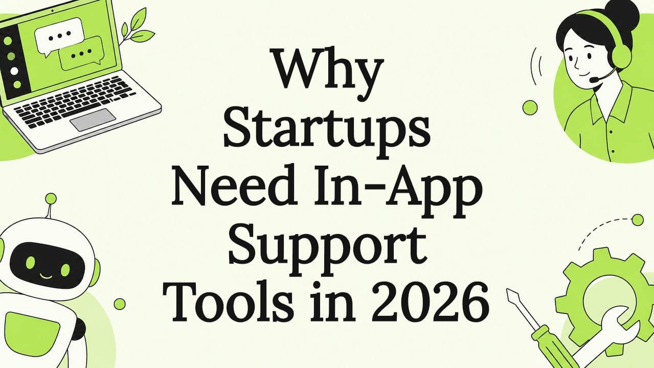 Why Startups Need In-App Support Tools in 2026