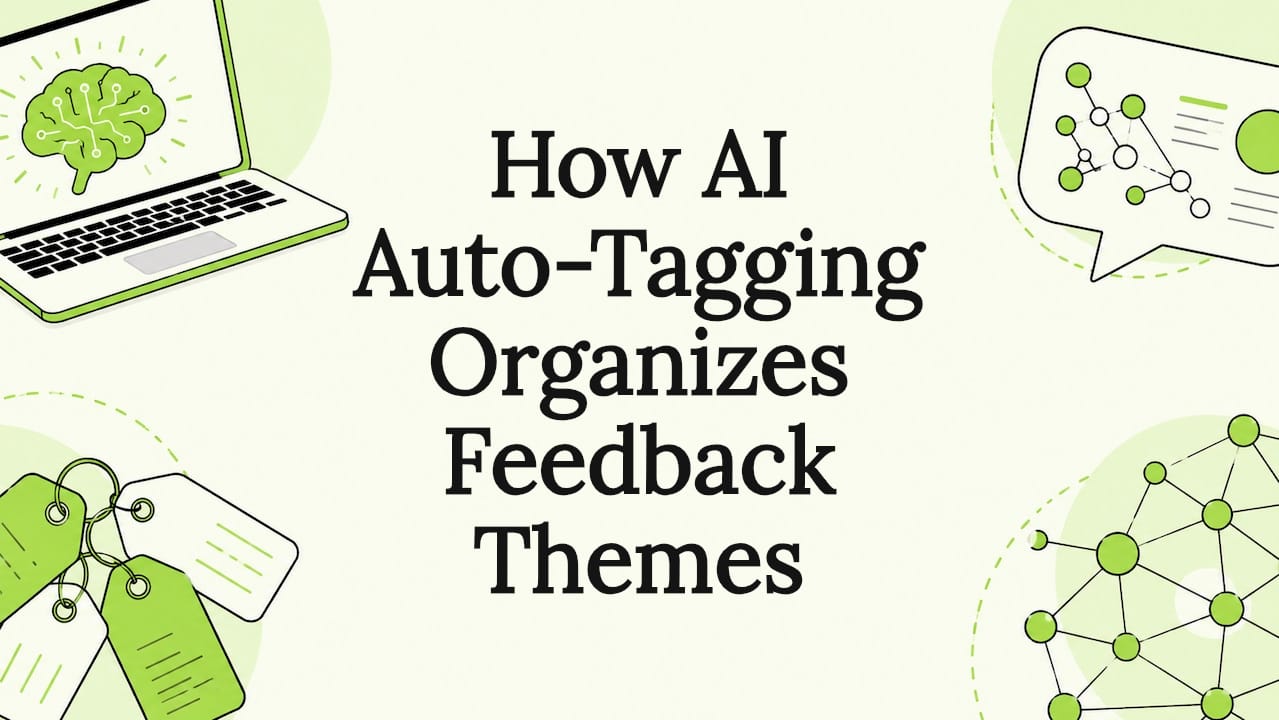 How AI Auto-Tagging Organizes Feedback Themes