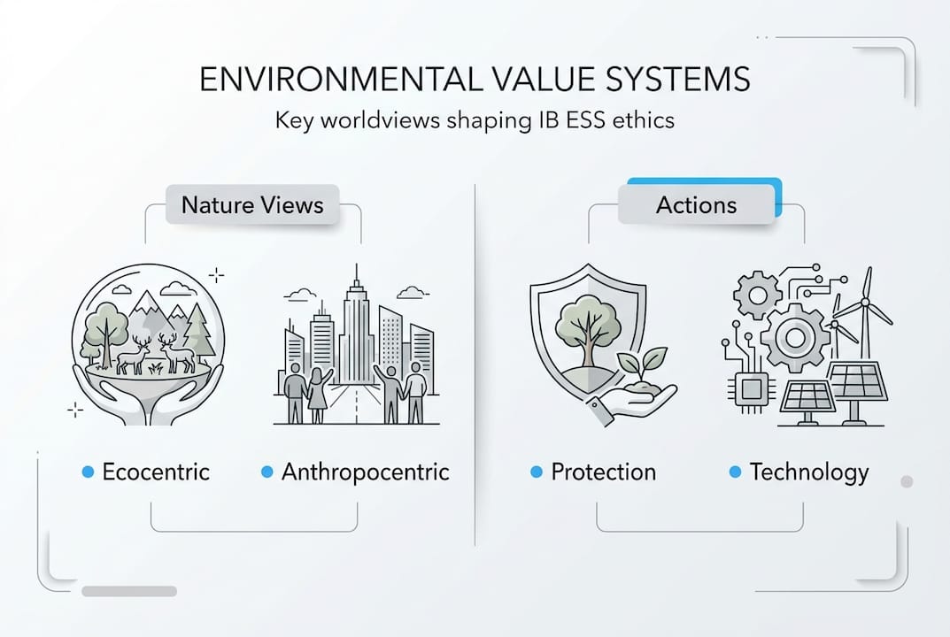 Infographic showing EVS types and actions