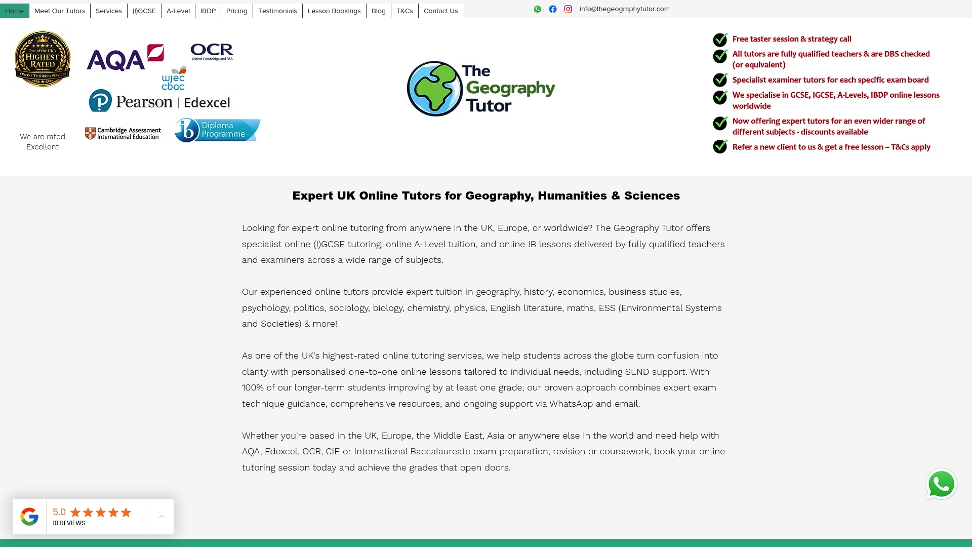 https://thegeographytutor.com