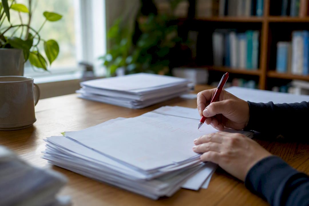 Tutor marking IB ESS exam papers