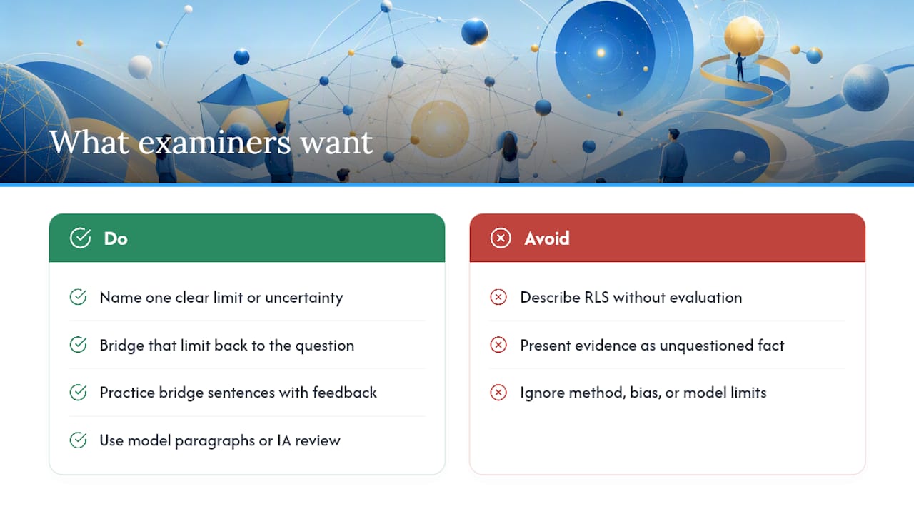 What an IB Examiner Actually Looks for in ESS-TOK Links — overview diagram