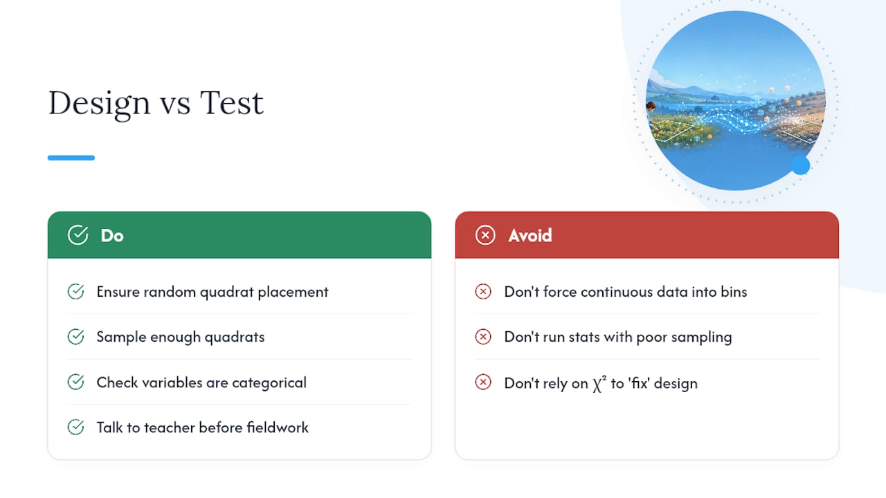 Quick Perspective: Design Matters More Than the Test Itself — overview diagram