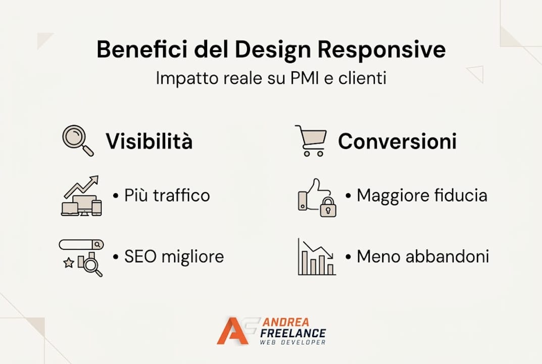 Infografica: perché il design responsive è un’opportunità vincente per le PMI