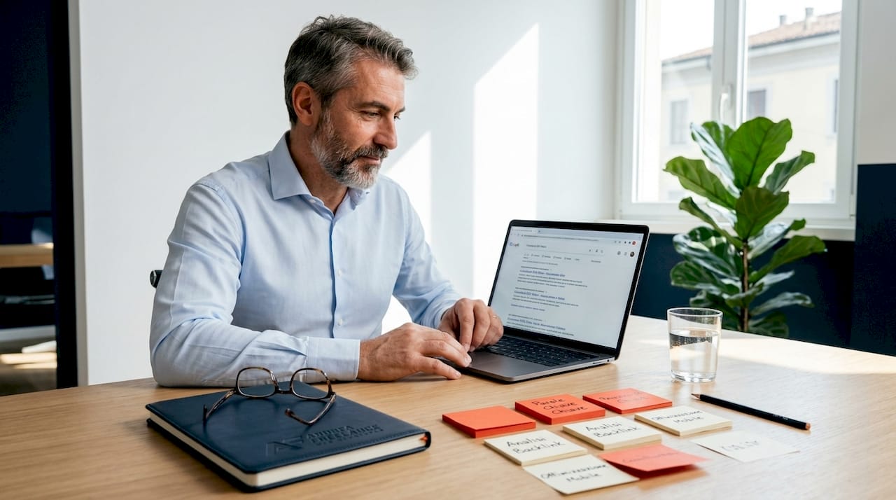 Il consulente SEO si occupa di ottimizzare la visibilità dei siti web sui motori di ricerca.