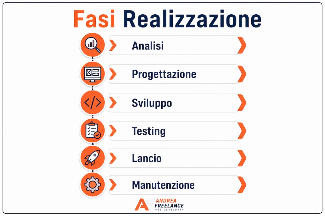 Infografica che illustra le diverse tappe dell’evoluzione dell’e-commerce