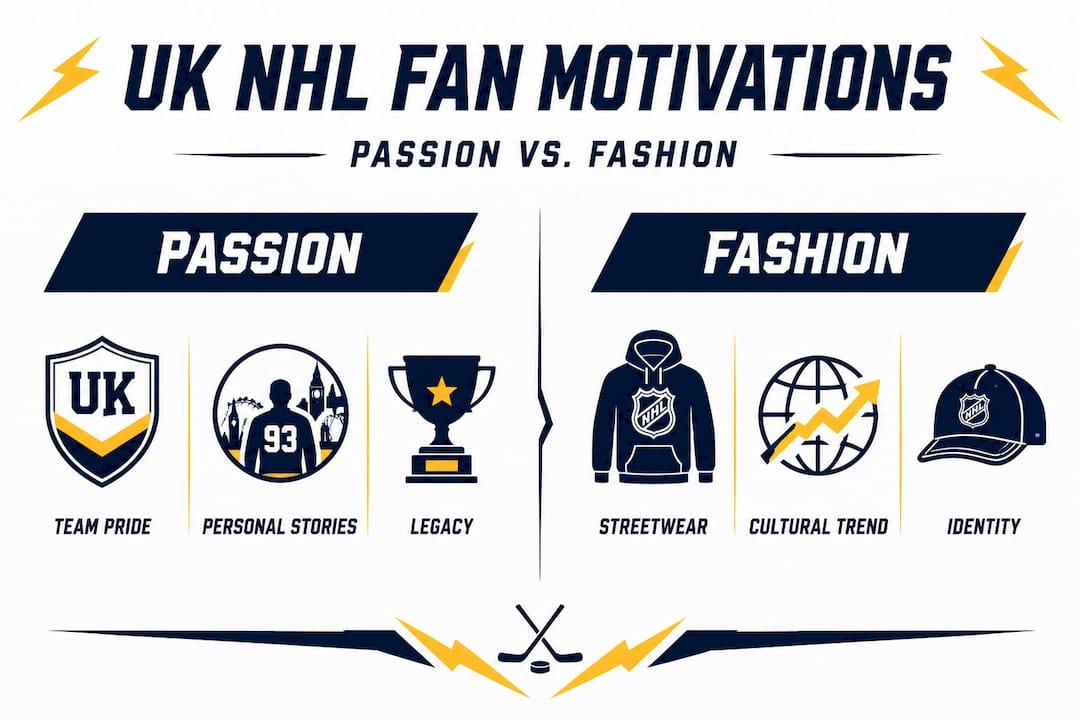 Infographic comparing passion and fashion motivations
