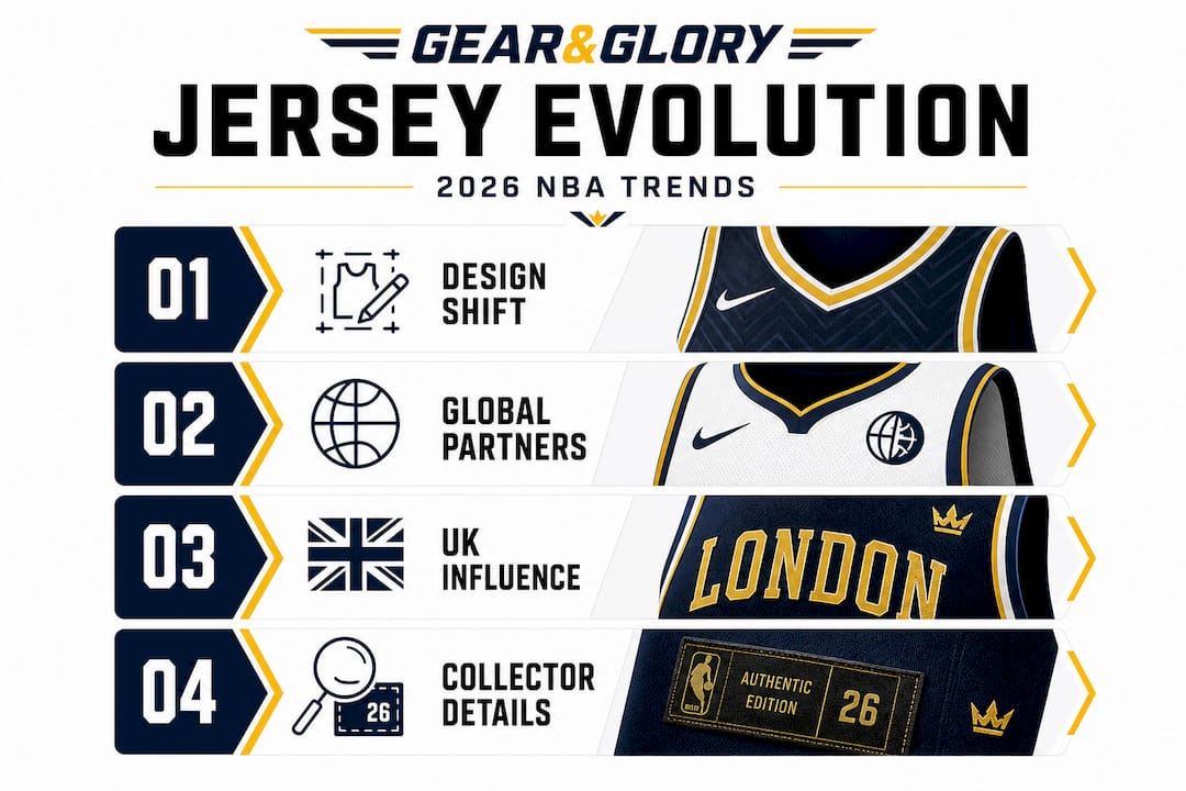 Timeline of 2026 NBA jersey trends and influences
