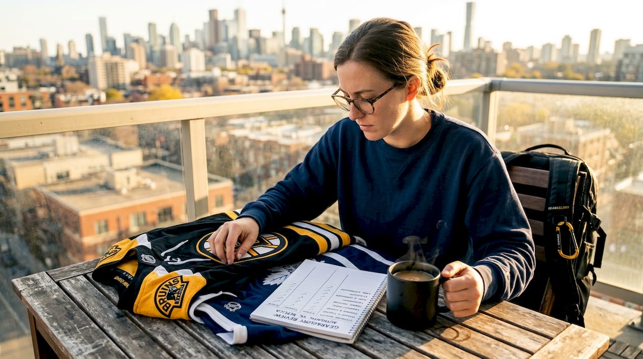 Comparing authentic and replica NHL jerseys