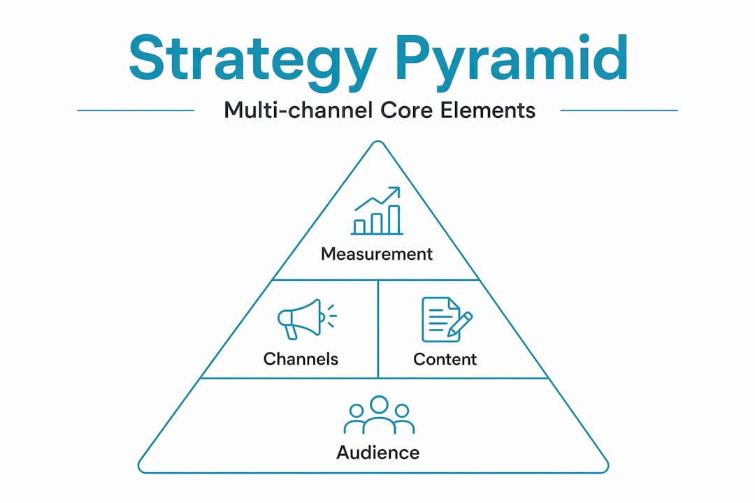Hierarchy pyramid for multi-channel strategy