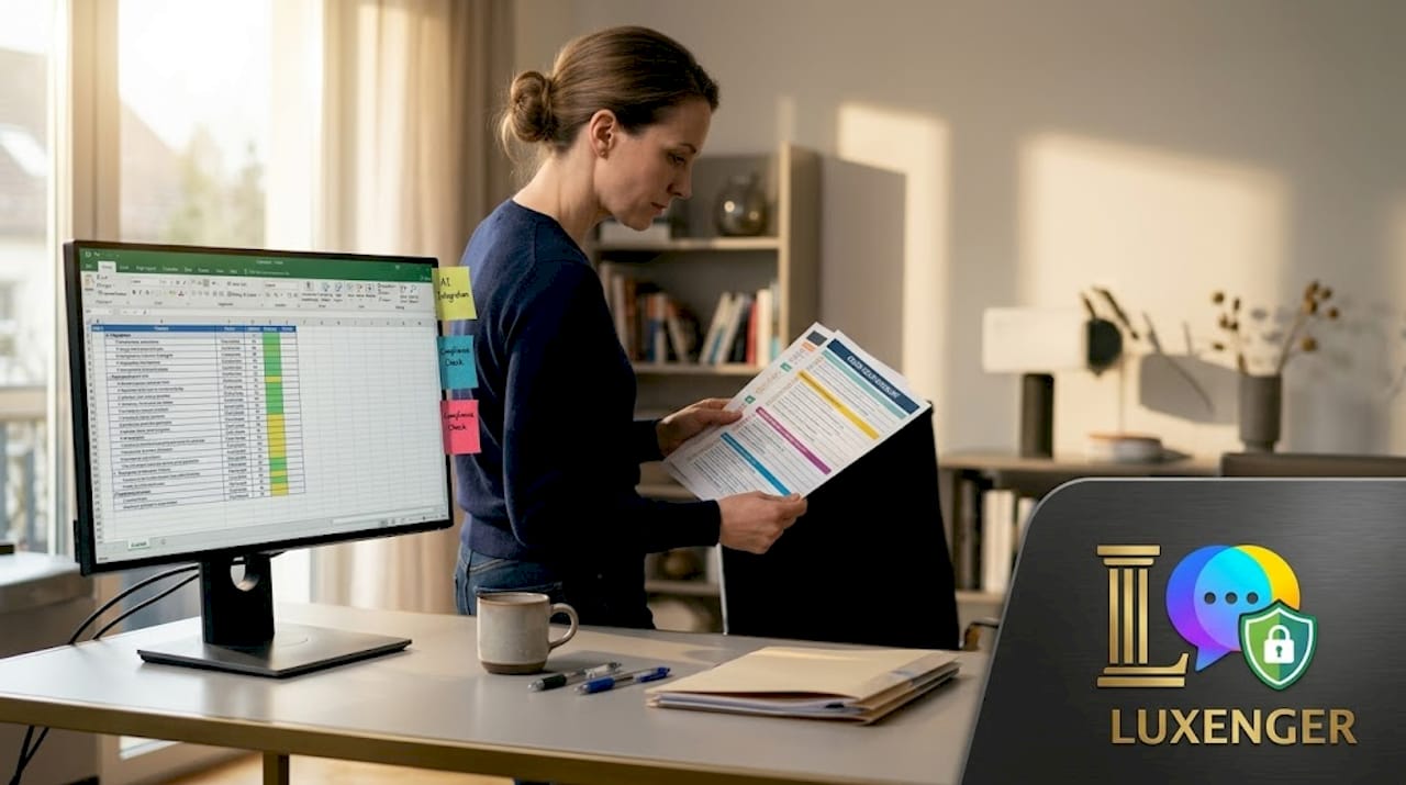 IT manager auditing AI adoption readiness
