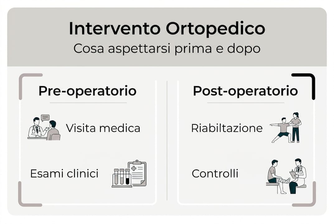 Guida illustrata al percorso ortopedico: cosa sapere prima e dopo l’intervento