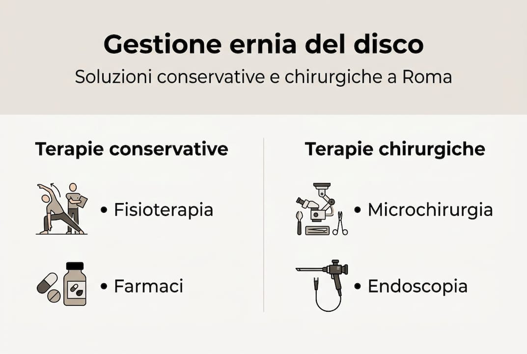 Guida visiva alla gestione dell’ernia del disco a Roma
