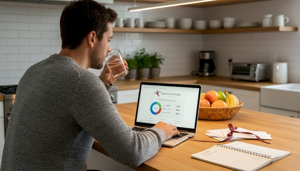 Monitoring digital invitation delivery dashboard