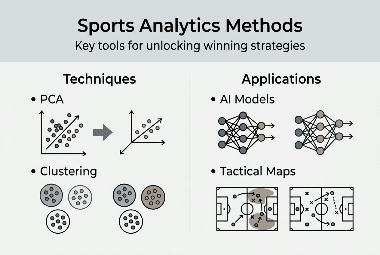 Infographic: sports analytics methods and applications