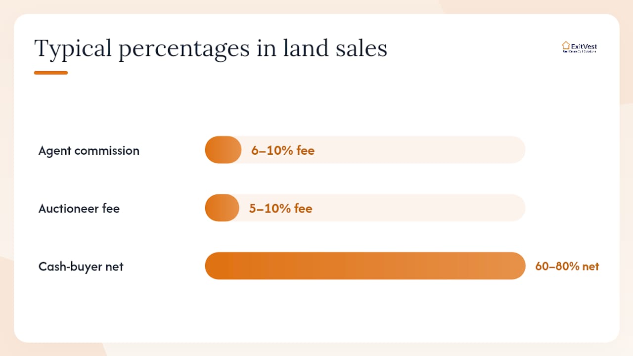 Comparison of vacant land sale methods