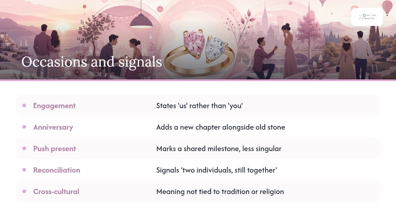 Giving a Toi et Moi: Occasions and What It Signals — overview diagram