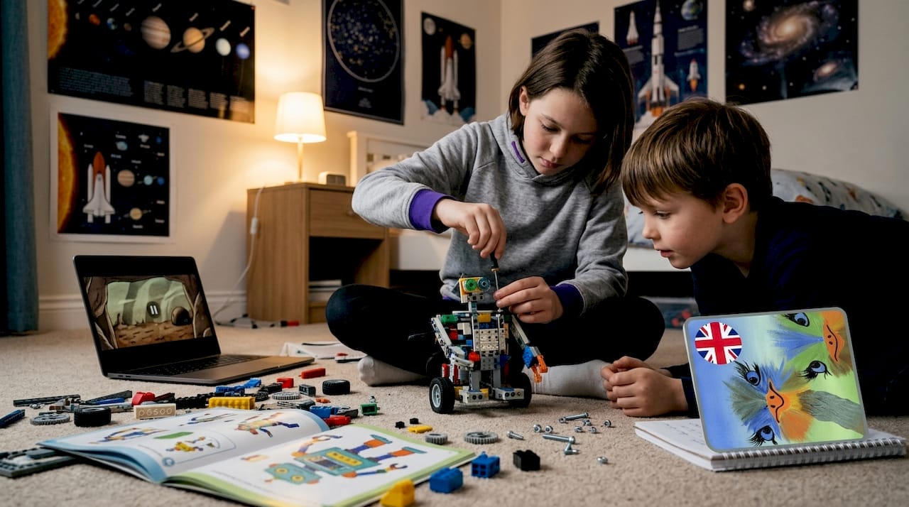 Children build robots inspired by science fiction