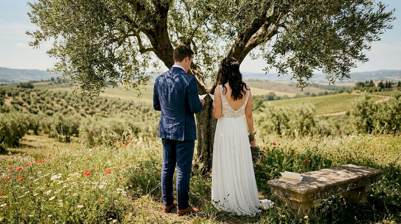 How to write elopement vows for Spain weddings (2026)