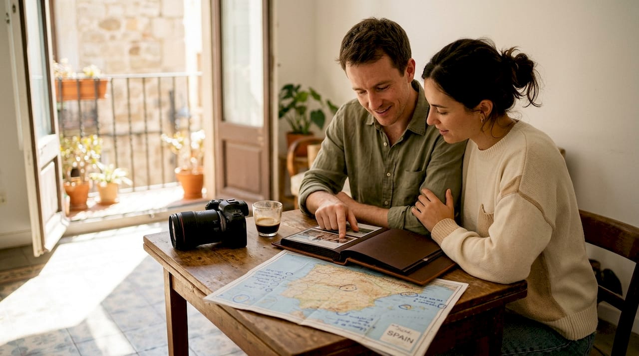 Document your elopement day in Spain: cinematic guide