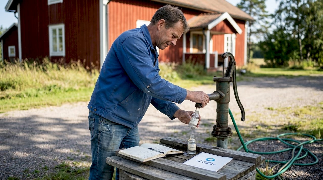 Så tar du vattenprov från din egen brunn