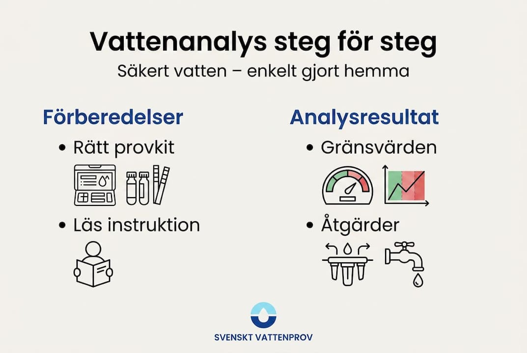 Så här gör du: En enkel guide till grundläggande vattenanalys i steg för steg