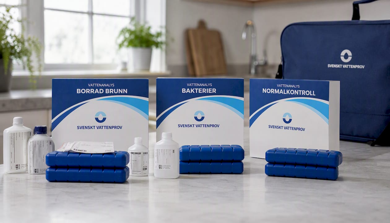 Vattenanalys Borrad Brunn