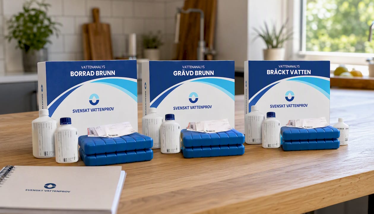 Vattenanalys Borrad Brunn