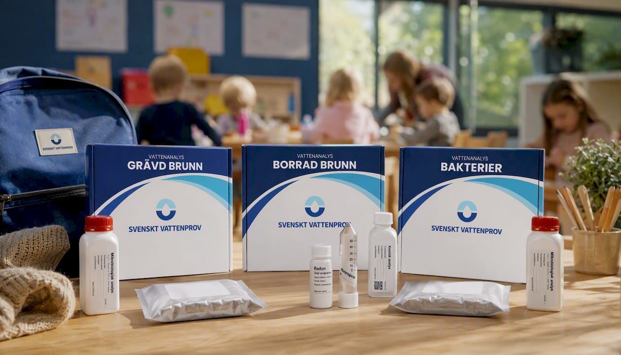 Vattenanalys Grävd Brunn