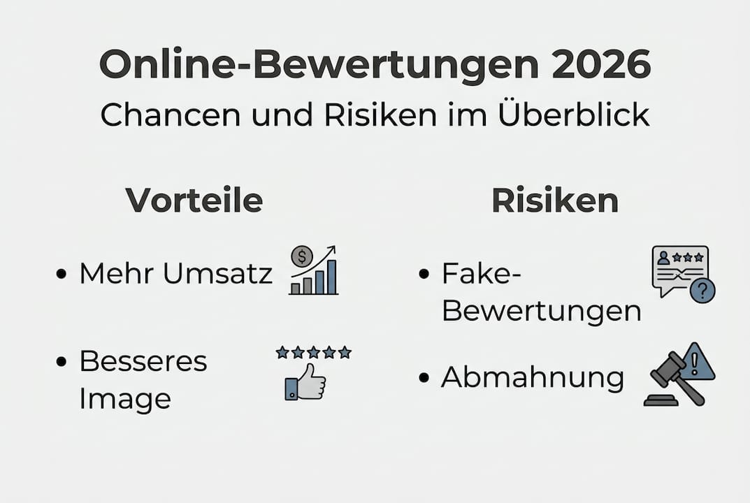 Infografik: Chancen und Risiken im Überblick