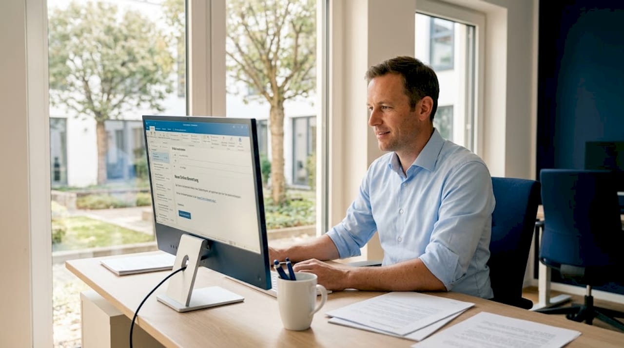 Arbeitsalltag im Büro mit neuem Bewertungsverfahren