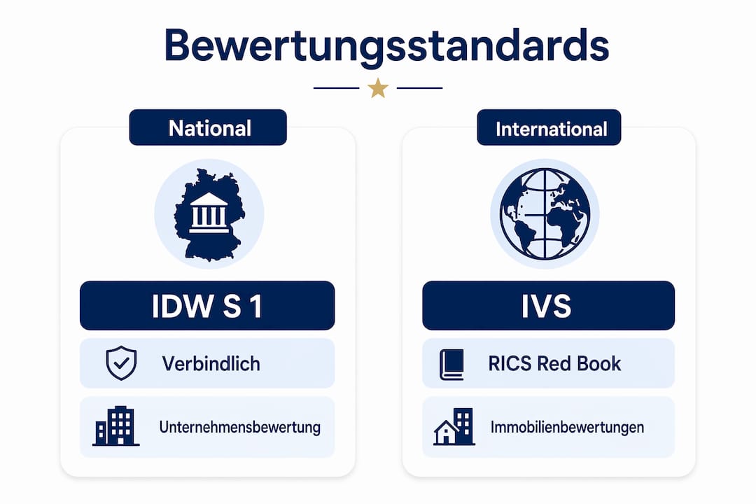 Übersichtsgrafik zum Vergleich gängiger Bewertungskriterien