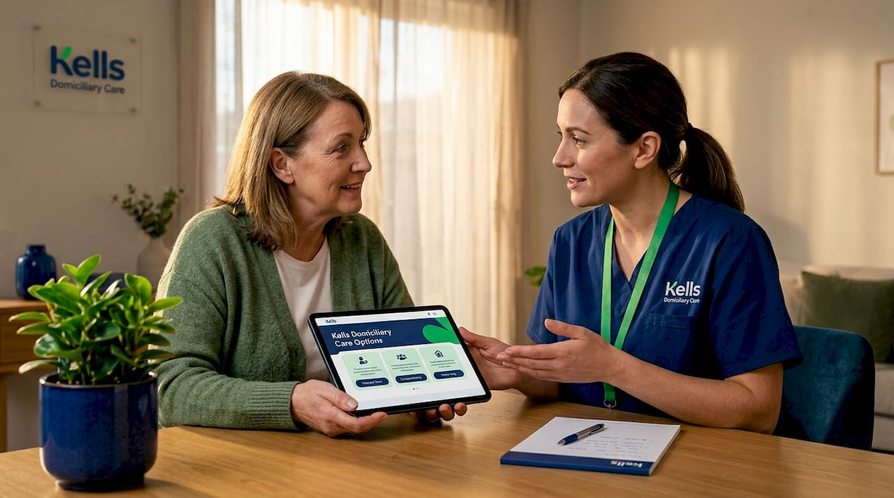 Patient and doctor discussing care decisions