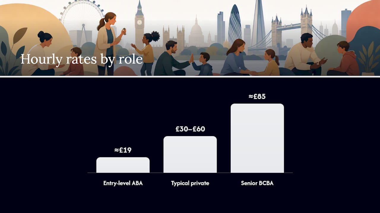 Behaviour support hourly rate comparison