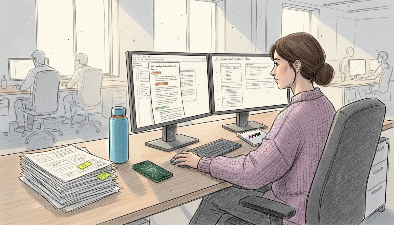 Editor blending AI and human expertise